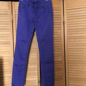 Purple Skinny Jeans